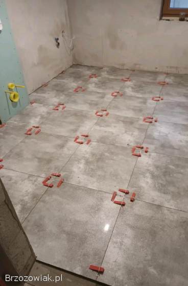 Kuchnie łazienki malowanie szpachlowanie sucha zabudowa podłogi
