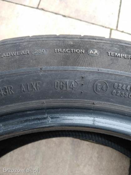 Sprzedam opony letnie 215/55R17 Continental 4szt.