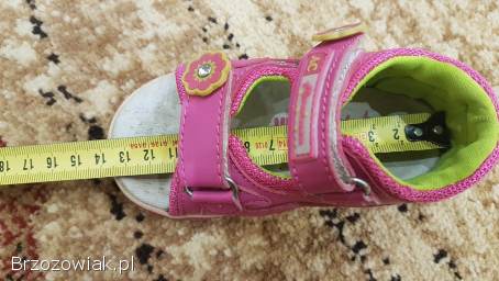 Sandałki dziewczęce American rozmiar 21