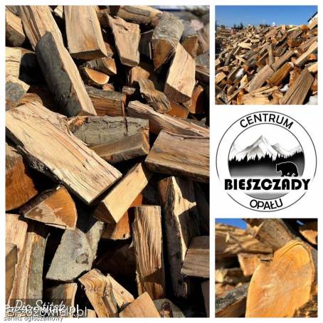Drewno opałowe -  BUKOWE -  cięte i połupane 25 / 33 / 50 cm lub w całości (200cm)