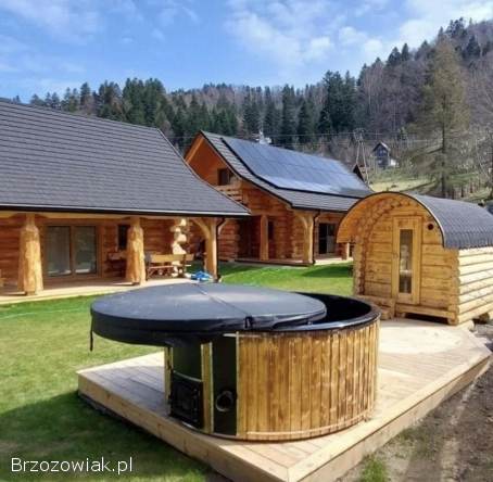 Sauna Ogrodowa z bala toczonego Perfect Saun