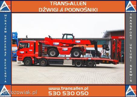 Ładowarka Manitou Wynajem Brzozów,  Sanok,  Lesko,  Haczów,  Miejsce Piastowe