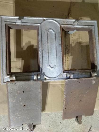 Drzwiczki pieca kaflowego charsznica żeliwne drzwi