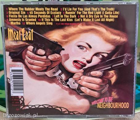 CD MEAT LOAF-Welcome To The Neigbourhood.  Rock USA.  Rarytas.