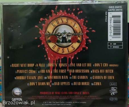 CD GUNS n ROSES -  Use Your Illusion I.  Hard Rock USA.