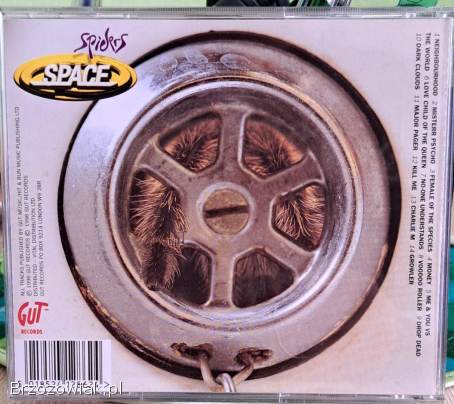 CD SPACE -  Spiders.  Electo-Techno-Punk 90s UK.
