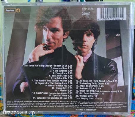 CD SPARKS -  The Best Of Sparks.  Glam Pop Rock 80s.  Rarytas.