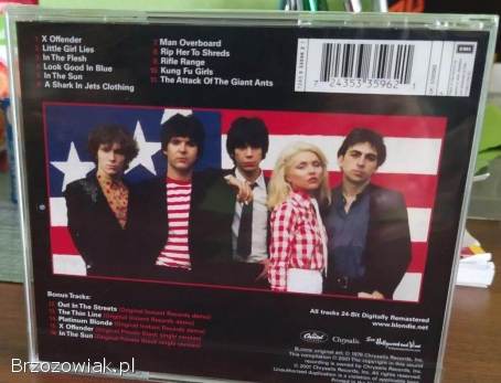 CD BLONDIE -  Blondie.  Glam Punk Rock 70 s USA.  Rarytas.