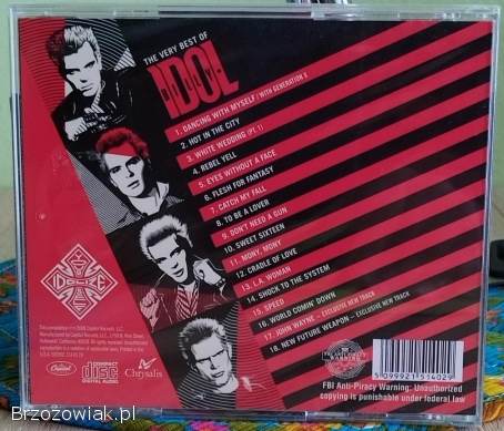 CD BILLY IDOL -  IDOLIZE-The Very Best.  Punk Rock 80 s.  UK.