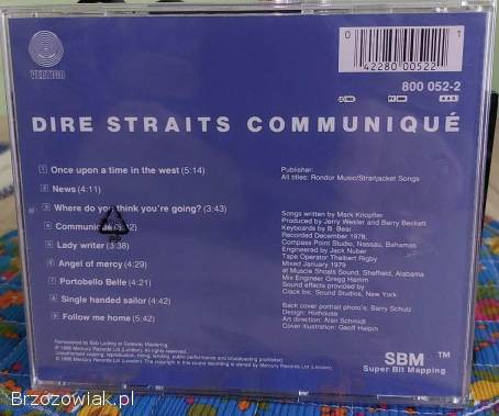 CD DIRE STRAITS -  Communique.  80 s Rock UK.