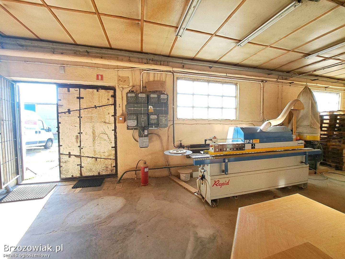 Do sprzedania lub wynajęcia hala produkcyjno-magazynowa 490 mkw.  Krosno