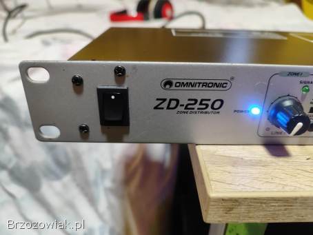 Dystrybutor strefowy ZD-250 omnitronic rozdzielacz
