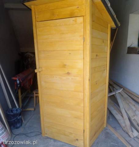 WC drewniane
