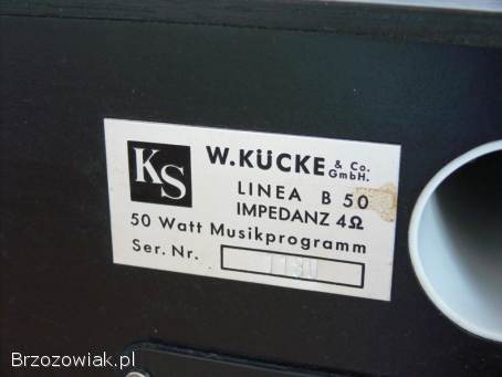 Monitory K.  S.  KUCKE Linea B50 Alnico Vintage.  WYSYŁKA