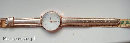 Zegarek damski Yves Rocher różowe złoto