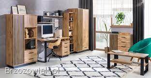 Meble młodzieżowe biurko,  pokojowe,  sypialnia -  system LAMELO