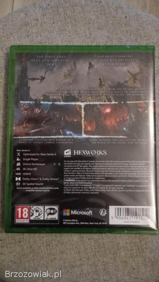 Nowa Gra Lords Of The Fallen Xbox one