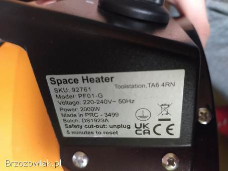Nagrzewnica elektryczna Space Heater 2000W