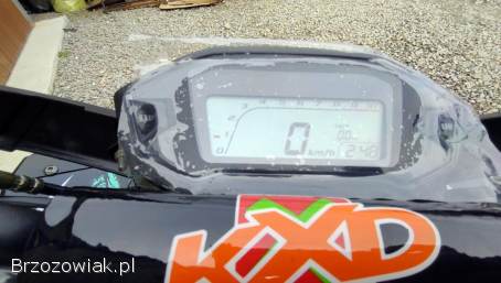 NOWY Quad 125 KXD Commander PRO.  Duża rama,  3+1.  koła 8,  licznik KROSNO