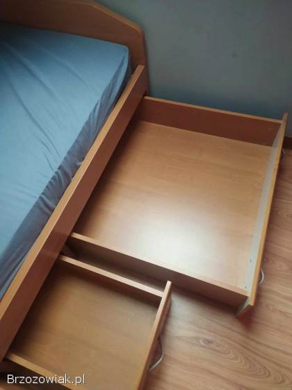 Łóżko z szufladami
