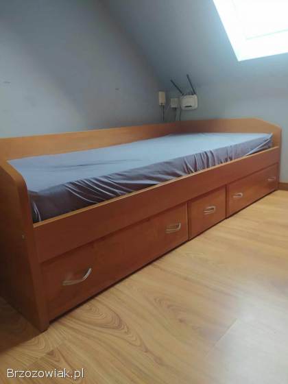 Łóżko z szufladami