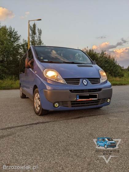 Wynajem busów 9-osób Renault Trafic long(II i III gen.  ) z/bez kierowcy