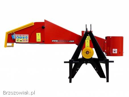 Rębak do gałezi REMET R-80 4 nożowy -  promocja minus 400 zł!