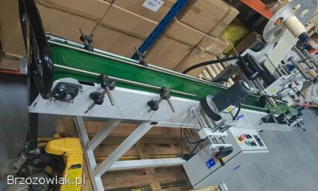Etykieciarka górna automat 250 cm z drukarka do kodow NOWA