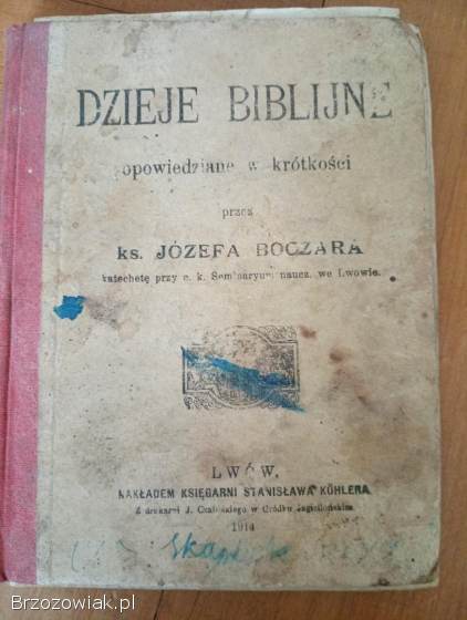 Stare książki antyki 1863 1914 i inne