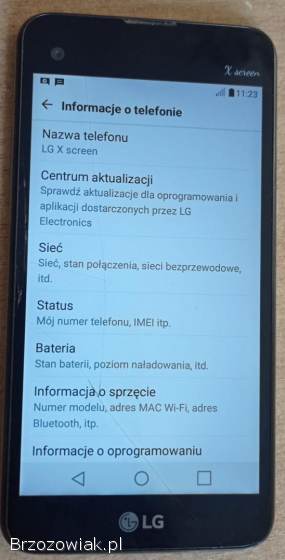 Lg x Screen działa w każdej sieci