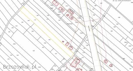 Krosno,  ul.  Bieszczadzka – działka 40,  64 ar pod budowę lub usługi