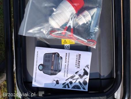 NOWY agregat prądotwórczy 7,  3 kW,  3 fazowy