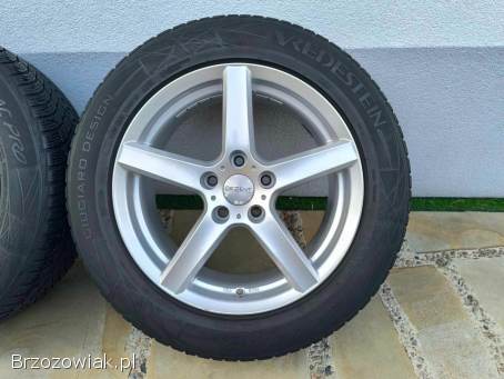 Alufelgi 17 5x114.  3 opony zimowe 215/60R17 Kia Hyundai Renault Lexus Mazda Honda