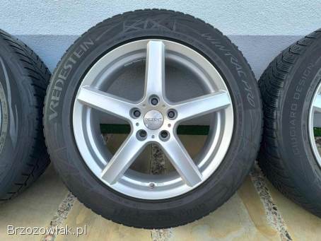 Alufelgi 17 5x114.  3 opony zimowe 215/60R17 Kia Hyundai Renault Lexus Mazda Honda