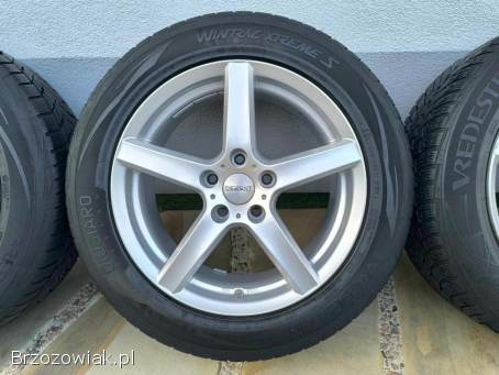 Alufelgi 17 5x114.  3 opony zimowe 215/60R17 Kia Hyundai Renault Lexus Mazda Honda