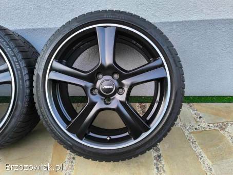 Alufelgi 18 5x112 opony zimowe 225/40R18 Audi A3 VW Golf Seat Leon Skoda Octavia