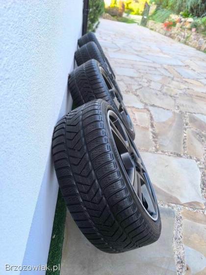 Alufelgi 18 5x112 opony zimowe 225/40R18 Audi A3 VW Golf Seat Leon Skoda Octavia