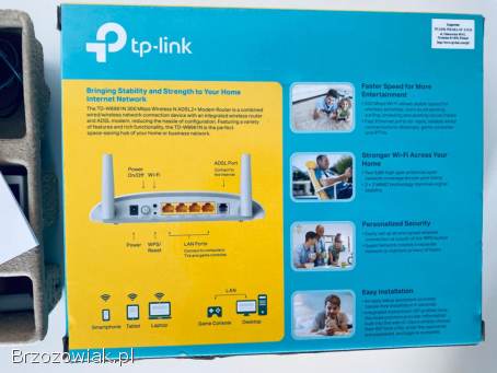 Nowy router Tp-Link TD-W8961N