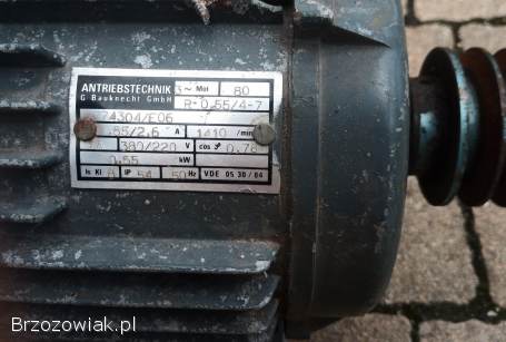 Silnik elektryczny 3F 0,  55kW 1410ob/min