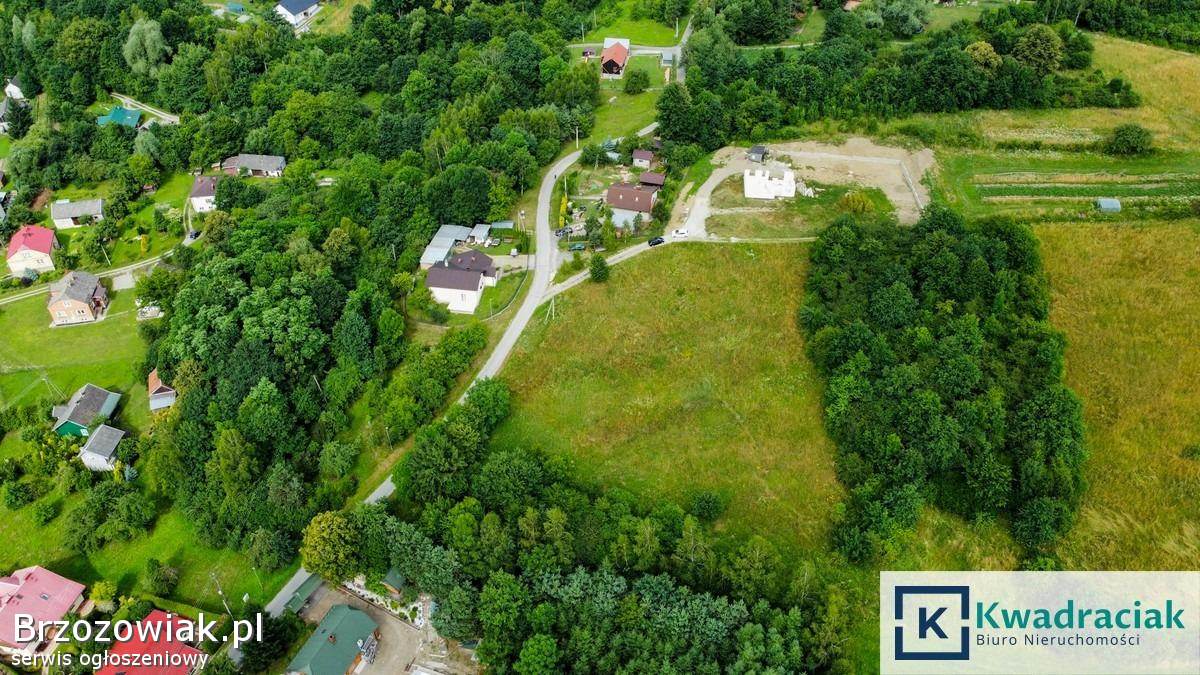 Harklowa – działka 12ar pod budowę domu