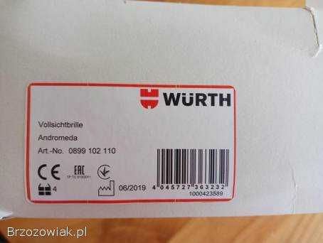 OKULARY OCHRONNE WURTH