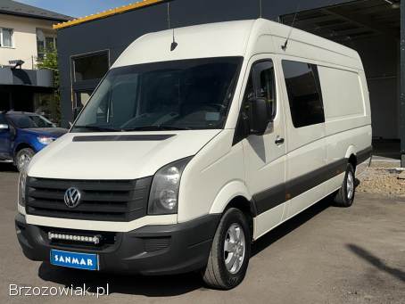 VW Crafter 2.  5TDi 163KM MAXi -  Gwarancja -  6osób,  Kamera,  Książka,  2010r.