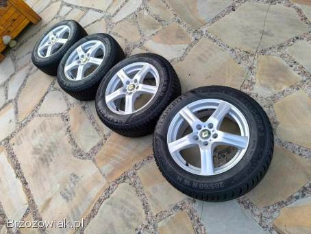 Alufelgi 16 5x108 opony zimowe 205/60 Peugeot Citroen Volvo Jaguar Ford itp 2021