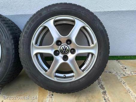 Alufelgi 16 5x112 opony 205/55R16 Audi VW Seat Skoda Mercedes nowy BMW