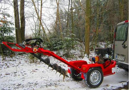 Wiertnica glebowa hydrauliczna o napędzie spalinowym 13KM