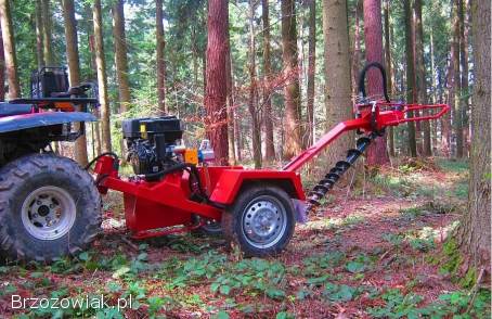 Wiertnica glebowa hydrauliczna o napędzie spalinowym 13KM