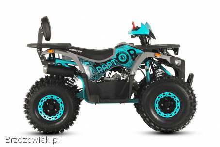 Nowość 2024 quad BARTON RAPTOR 125 duże koła,  licznik,  automat,  atv kxd beretta