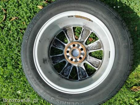 Alufelgi 16 Toyota 5x100 ET45 opony zimowe Barum Polaris 3 205/55/R16