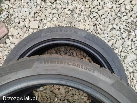 255/40R19 opony 19 continental zimowe zima 6mm