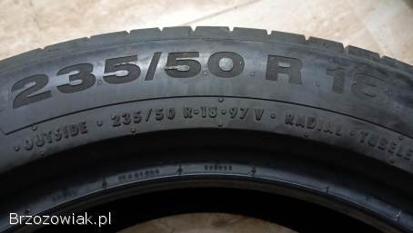 235/50r18 CONTINENTAL 4,  5mm,  4 opony 18 cali,  ZA DARMO!